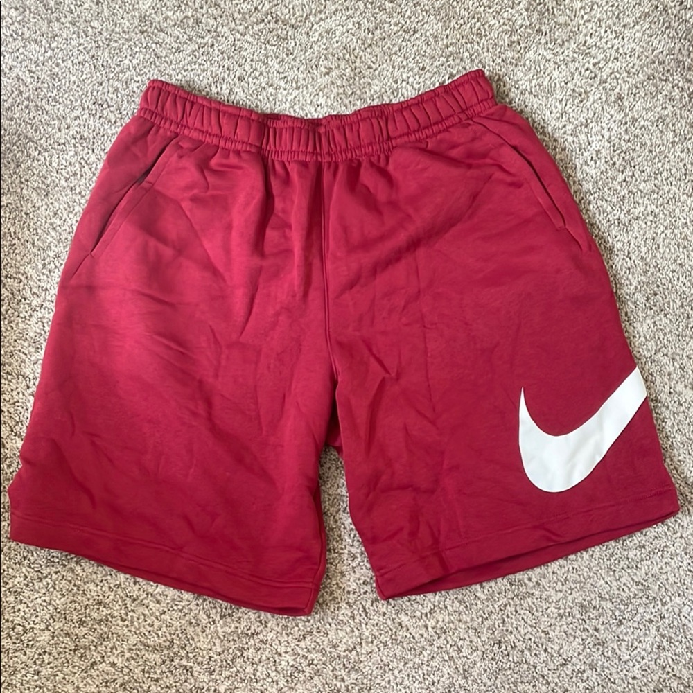 Nike Men's Red Sports Shorts
